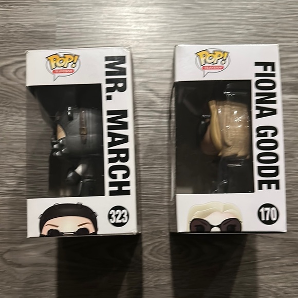 Funko Pop AHS Mr. March and Fiona Goode Figures - Picture 2 of 5